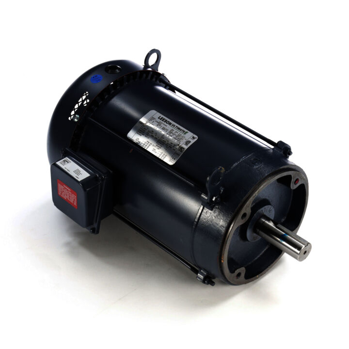 General Purpose Motor, 10 & 7.50 HP, 3 Ph, 60 & 50 Hz, 230/460 & 190/380 V, 1800 & 1500 RPM, 215TC Frame, TEFC
