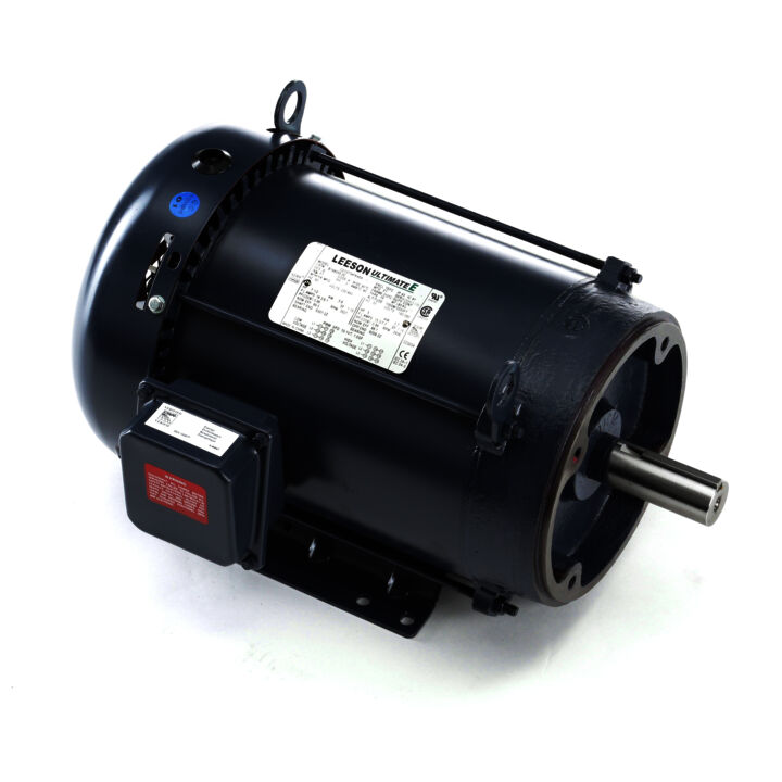 General Purpose Motor, 7.50 & 5 HP, 3 Ph, 60 & 50 Hz, 230/460 & 190/380 V, 3600 & 3000 RPM, 213TC Frame, TEFC