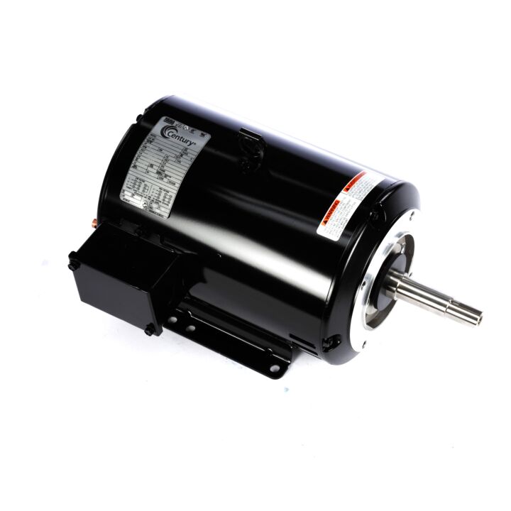 Pool Pump Motor, 5.0 HP, 3 Ph, 60 Hz, 230/460 V, 3600 RPM, 182JMZ Frame, DP