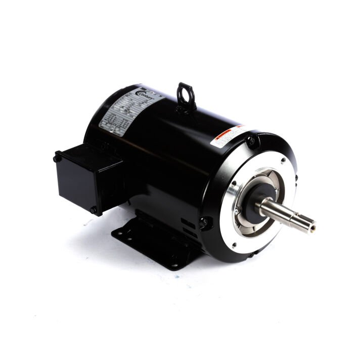 Pool Pump Motor, 5.0 HP, 3 Ph, 60 Hz, 230/460 V, 3600 RPM, 182JMZ Frame, DP