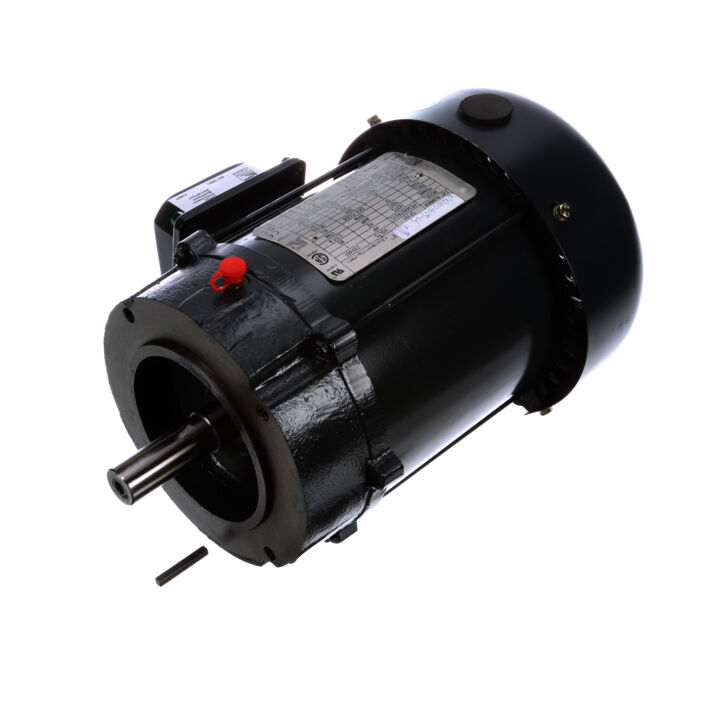 General Purpose Motor, 1 HP, 3 Ph, 60 Hz, 230/460 V, 1800 RPM, 143TC Frame, TEFC