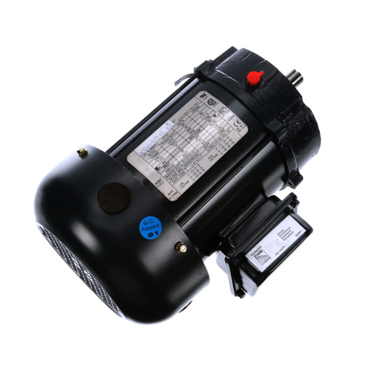 General Purpose Motor, 1 HP, 3 Ph, 60 Hz, 230/460 V, 1800 RPM, 143TC Frame, TEFC