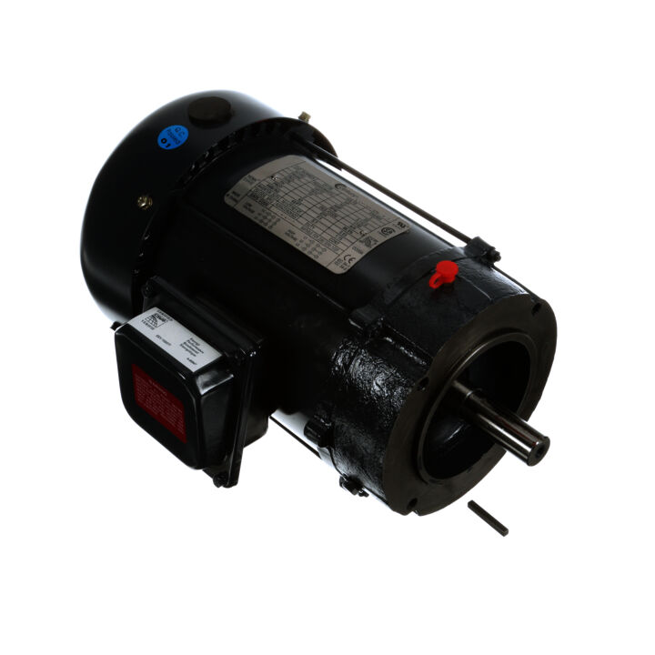 General Purpose Motor, 2 HP, 3 Ph, 60 Hz, 230/460 V, 1800 RPM, 145TC Frame, TEFC