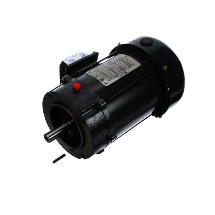 General Purpose Motor, 2 HP, 3 Ph, 60 Hz, 230/460 V, 3600 RPM, 145TC Frame, TEFC