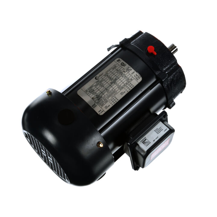 General Purpose Motor, 2 HP, 3 Ph, 60 Hz, 208-230/460 V, 1800 RPM, 145TC Frame, TEFC