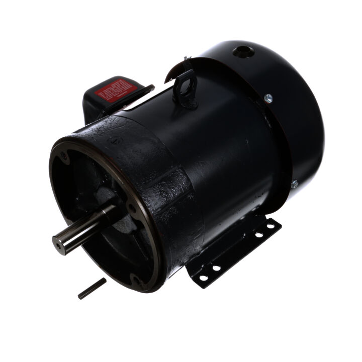 General Purpose Motor, 3 HP, 3 Ph, 60 Hz, 208-230/460 V, 3600 RPM, 182TC Frame, TEFC