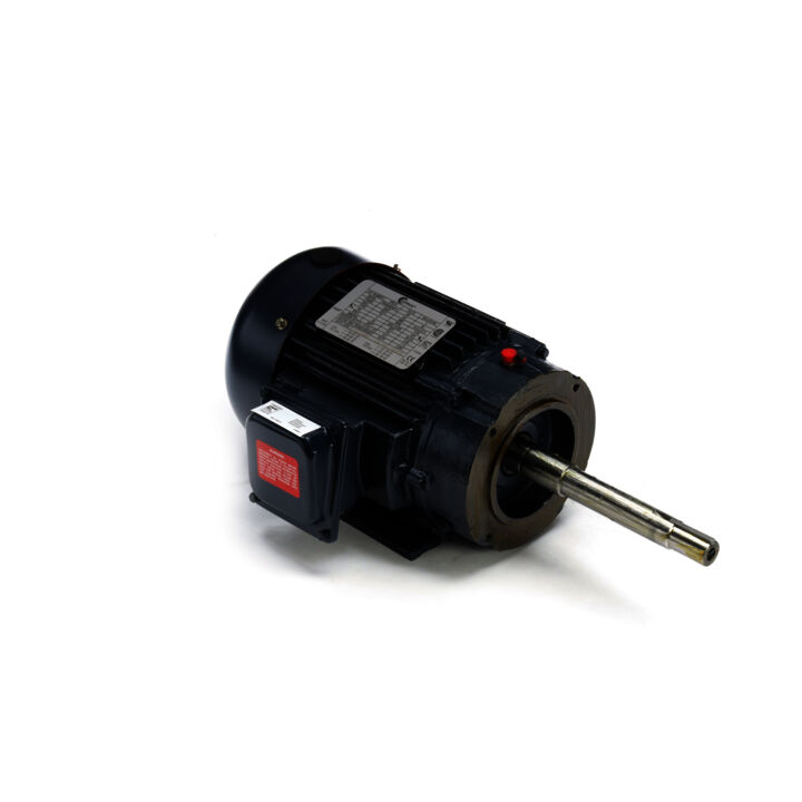 Close-Coupled Pump Motor, 2 HP, 3 Ph, 60 Hz, 208-230/460 V, 1800 RPM, 145JP Frame, TEFC