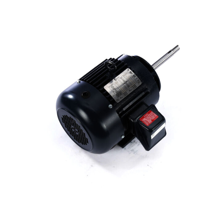 Close-Coupled Pump Motor, 3 HP, 3 Ph, 60 Hz, 208-230/460 V, 3600 RPM, 182JP Frame, TEFC