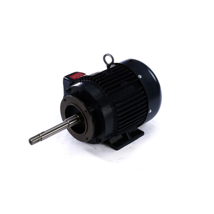 Close-Coupled Pump Motor, 3 HP, 3 Ph, 60 Hz, 208-230/460 V, 3600 RPM, 182JP Frame, TEFC