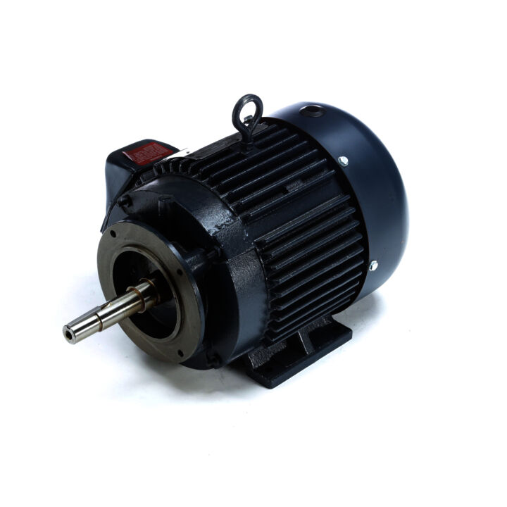 Close-Coupled Pump Motor, 3 HP, 3 Ph, 60 Hz, 208-230/460 V, 3600 RPM, 182JM Frame, TEFC