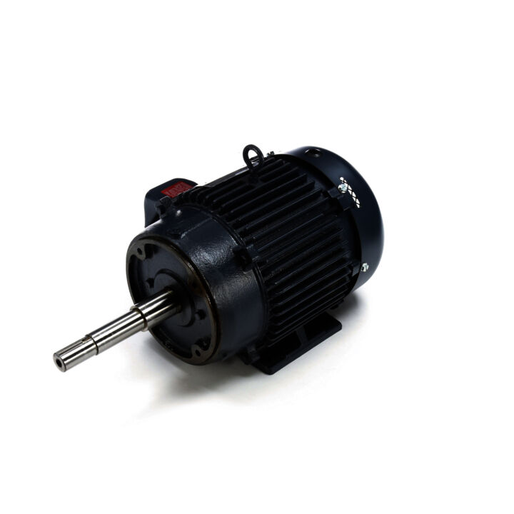 Close-Coupled Pump Motor, 7.5 HP, 3 Ph, 60 Hz, 208-230/460 V, 1800 RPM, 213JP Frame, TEFC