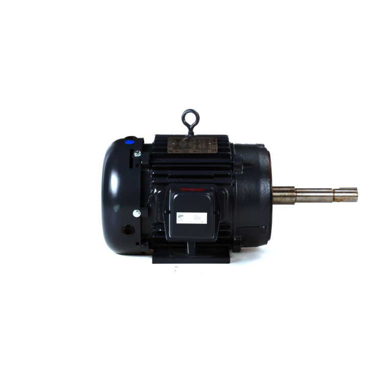 Close-Coupled Pump Motor, 7.5 HP, 3 Ph, 60 Hz, 208-230/460 V, 3600 RPM, 213JP Frame, TEFC