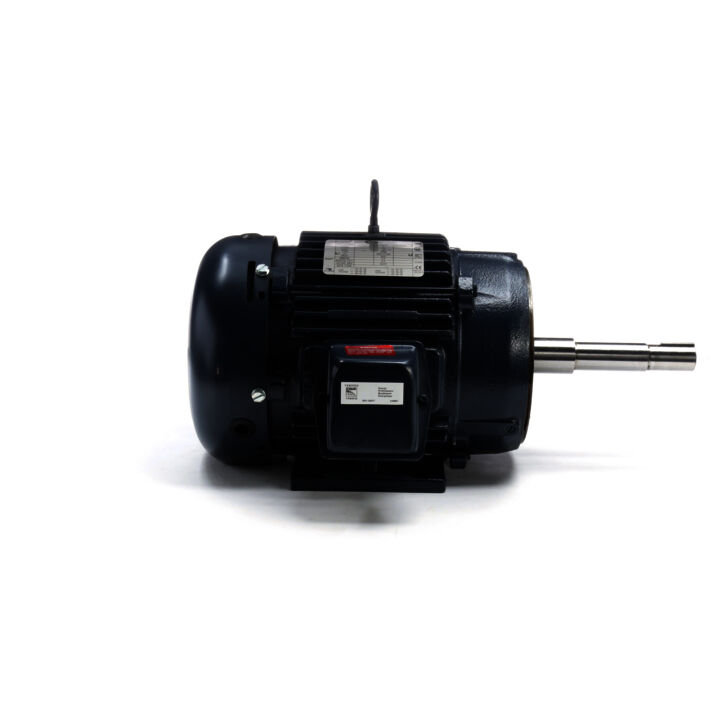 Close-Coupled Pump Motor, 7.5 HP, 3 Ph, 60 Hz, 208-230/460 V, 1800 RPM, 213JP Frame, TEFC