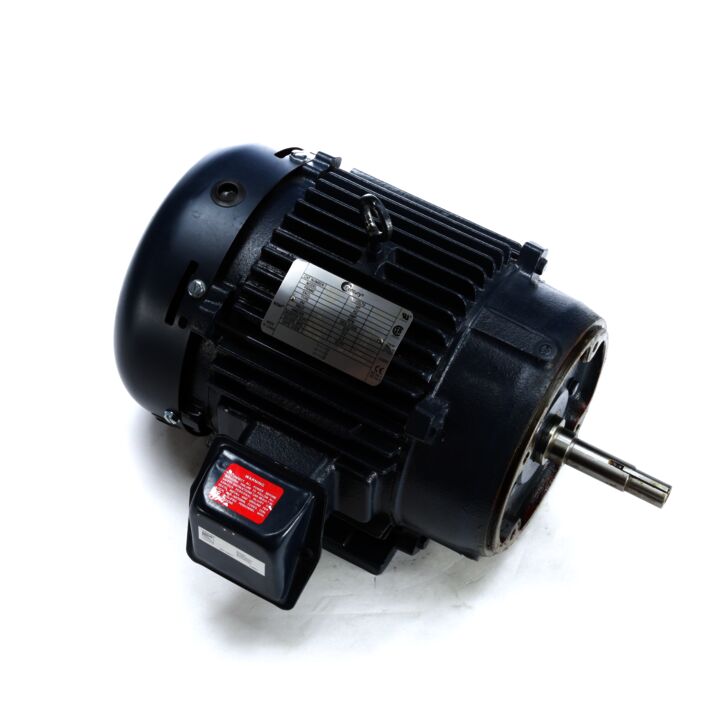 Close-Coupled Pump Motor, 7.5 HP, 3 Ph, 60 Hz, 575 V, 3600 RPM, 213JM Frame, TEFC