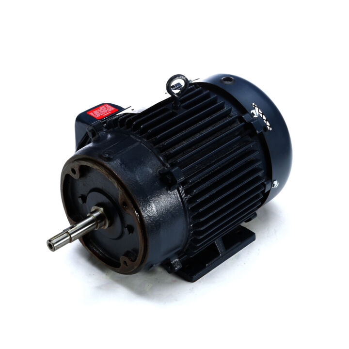 Close-Coupled Pump Motor, 7.5 HP, 3 Ph, 60 Hz, 575 V, 3600 RPM, 213JM Frame, TEFC