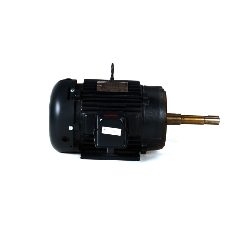 Close-Coupled Pump Motor, 10 HP, 3 Ph, 60 Hz, 208-230/460 V, 1800 RPM, 215JP Frame, TEFC