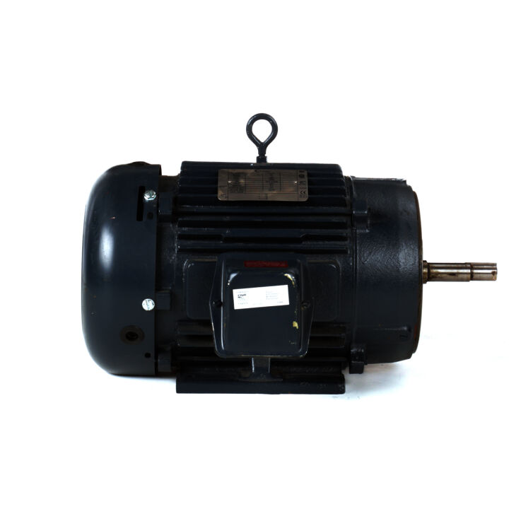 Close-Coupled Pump Motor, 10 HP, 3 Ph, 60 Hz, 575 V, 3600 RPM, 215JM Frame, TEFC