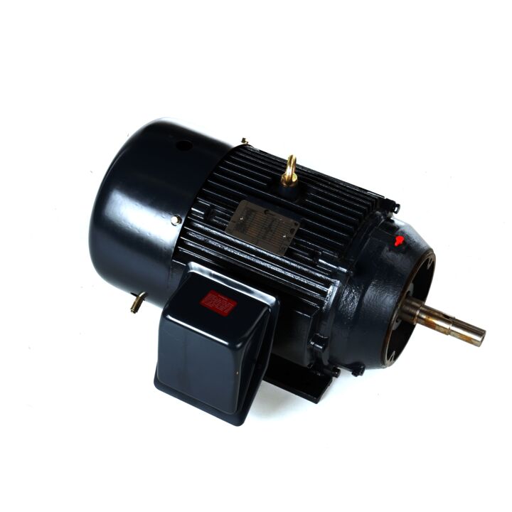 Close-Coupled Pump Motor, 15 HP, 3 Ph, 60 Hz, 575 V, 3600 RPM, 254JM Frame, TEFC