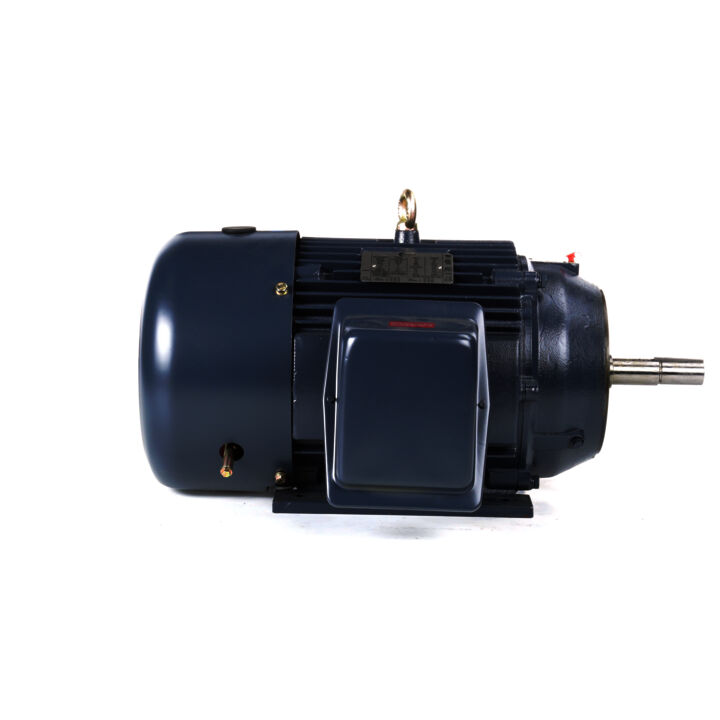 Close-Coupled Pump Motor, 15 HP, 3 Ph, 60 Hz, 208-230/460 V, 1800 RPM, 254JM Frame, TEFC