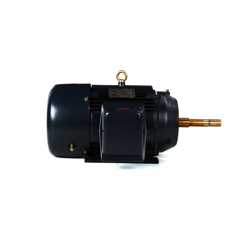 Close-Coupled Pump Motor, 15 HP, 3 Ph, 60 Hz, 208-230/460 V, 1800 RPM, 254JP Frame, TEFC