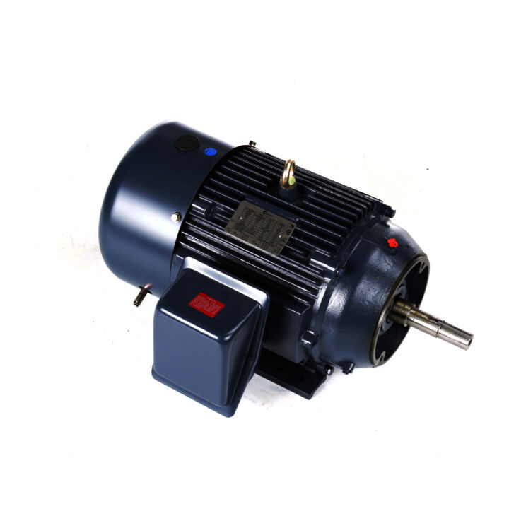 Close-Coupled Pump Motor, 15 HP, 3 Ph, 60 Hz, 208-230/460 V, 1800 RPM, 254JM Frame, TEFC
