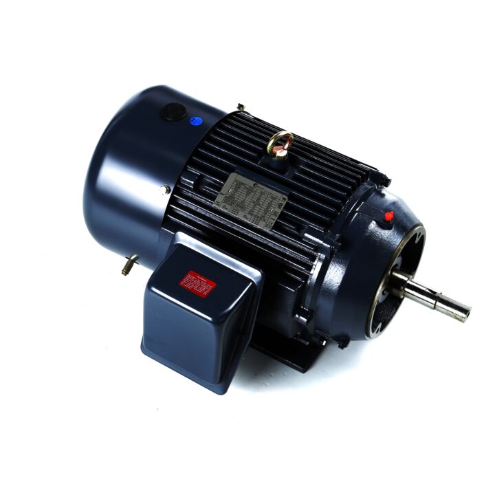 Close-Coupled Pump Motor, 15 HP, 3 Ph, 60 Hz, 208-230/460 V, 3600 RPM, 254JM Frame, TEFC