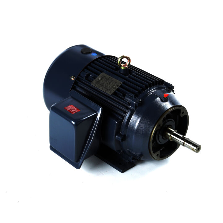 Close-Coupled Pump Motor, 15 HP, 3 Ph, 60 Hz, 208-230/460 V, 3600 RPM, 254JM Frame, TEFC