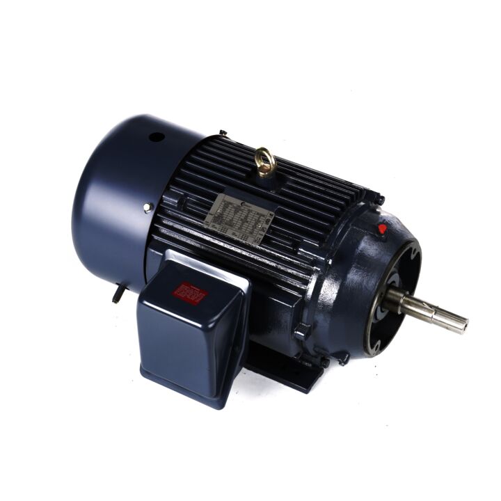 Close-Coupled Pump Motor, 20 HP, 3 Ph, 60 Hz, 230/460 V, 3600 RPM, 256JM Frame, TEFC