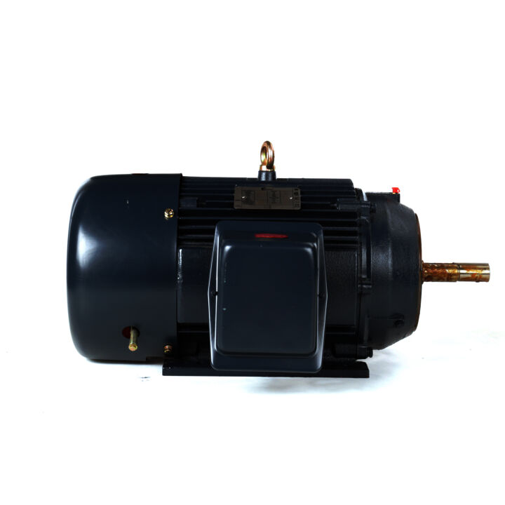 Close-Coupled Pump Motor, 20 HP, 3 Ph, 60 Hz, 575 V, 3600 RPM, 256JM Frame, TEFC