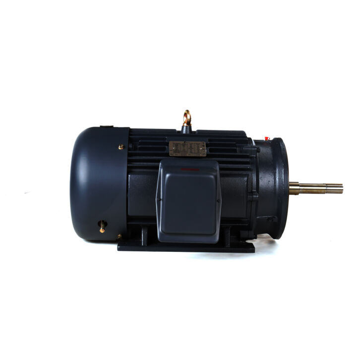 Close-Coupled Pump Motor, 30 HP, 3 Ph, 60 Hz, 208-230/460 V, 1800 RPM, 286JP Frame, TEFC