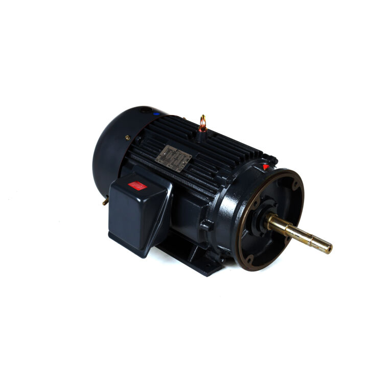 Close-Coupled Pump Motor, 30 HP, 3 Ph, 60 Hz, 208-230/460 V, 3600 RPM, 286JP Frame, TEFC