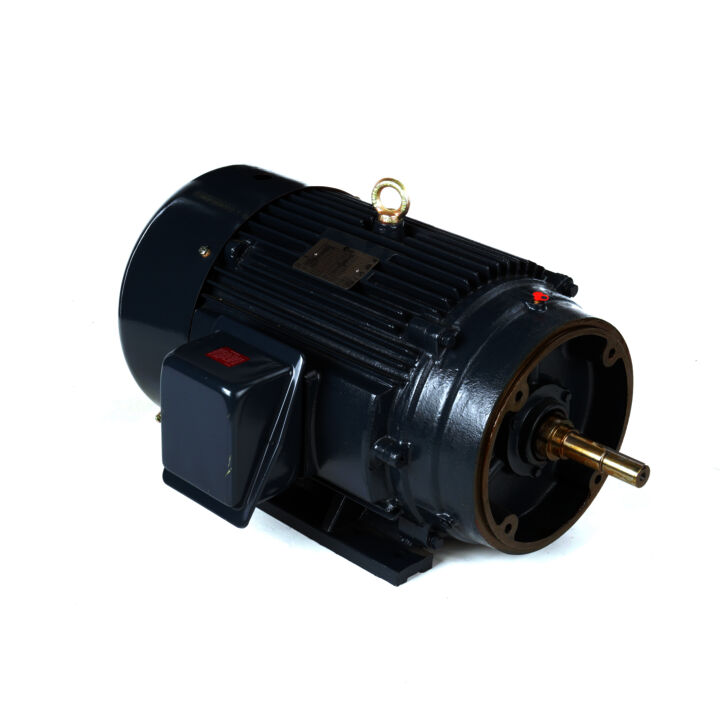 Close-Coupled Pump Motor, 50 HP, 3 Ph, 60 Hz, 208-230/460 V, 3600 RPM, 326JM Frame, TEFC
