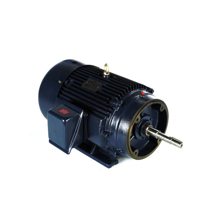 Close-Coupled Pump Motor, 50 HP, 3 Ph, 60 Hz, 208-230/460 V, 3600 RPM, 326JP Frame, TEFC