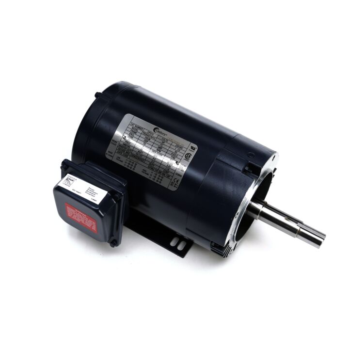 Close-Coupled Pump Motor, 1.5 HP, 3 Ph, 60 Hz, 208-230/460 V, 1800 RPM, 145JM Frame, ODP