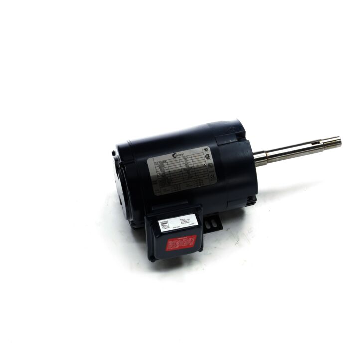 Close-Coupled Pump Motor, 1.5 HP, 3 Ph, 60 Hz, 208-230/460 V, 3600 RPM, 143JP Frame, ODP