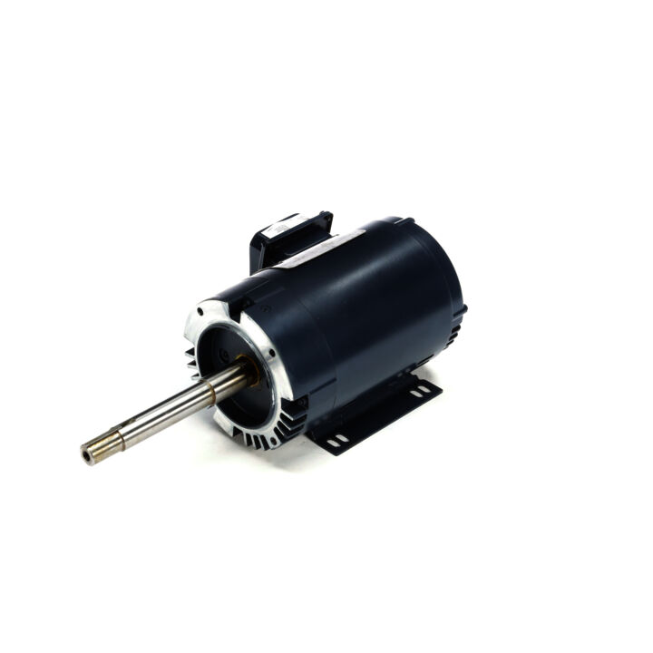 Close-Coupled Pump Motor, 2 HP, 3 Ph, 60 Hz, 208-230/460 V, 3600 RPM, 145JP Frame, ODP