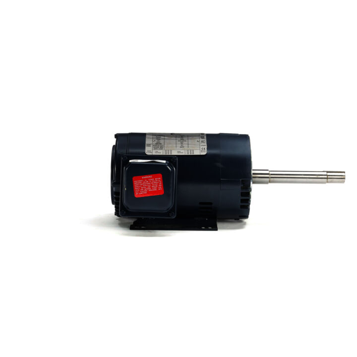 Close-Coupled Pump Motor, 2 HP, 3 Ph, 60 Hz, 208-230/460 V, 3600 RPM, 145JP Frame, ODP