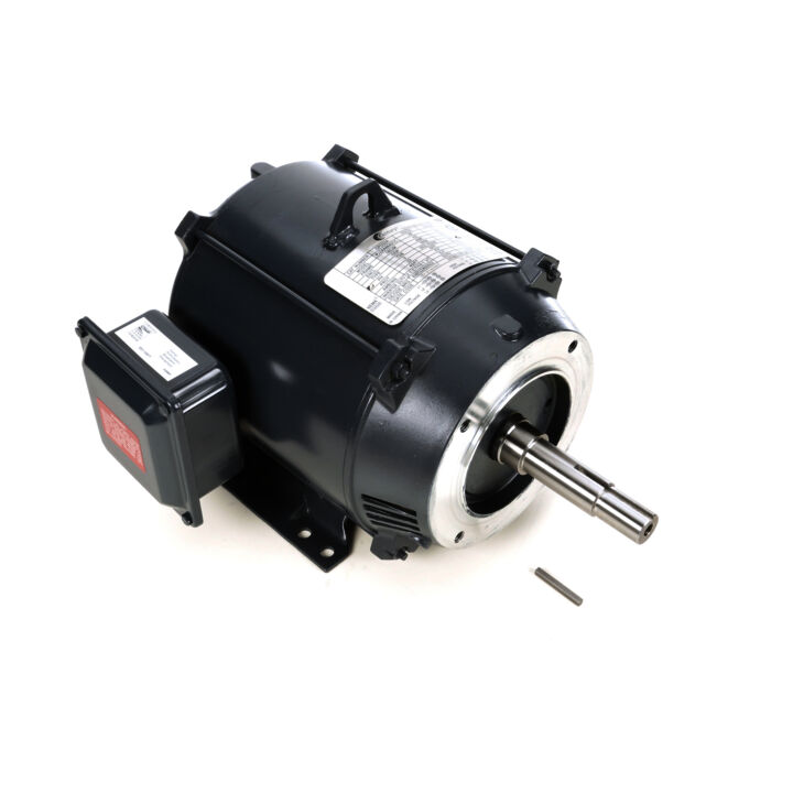 Close-Coupled Pump Motor, 3 HP, 3 Ph, 60 Hz, 230/460 V, 1800 RPM, 182JM Frame, ODP