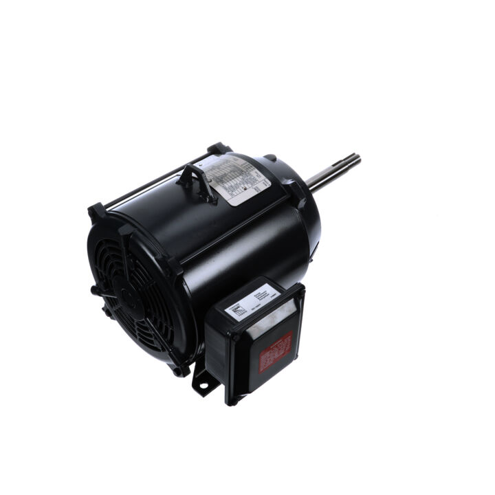 Close-Coupled Pump Motor, 3 HP, 3 Ph, 60 Hz, 230/460 V, 1800 RPM, 182JP Frame, ODP