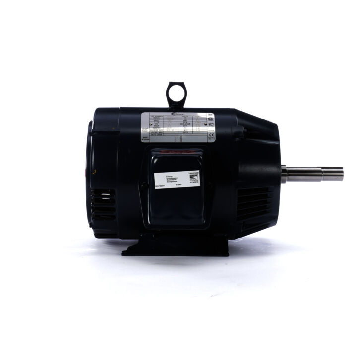 Close-Coupled Pump Motor, 3 HP, 3 Ph, 60 Hz, 575 V, 1800 RPM, 182JM Frame, DP