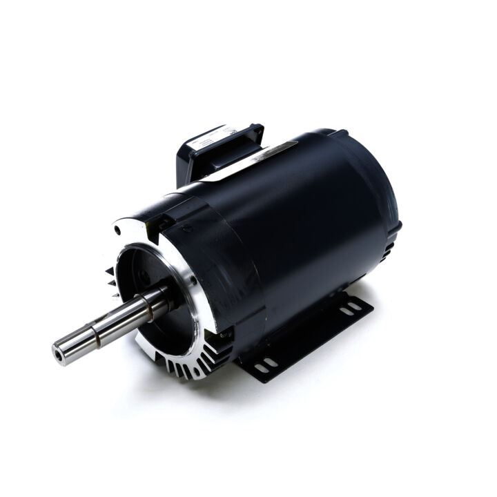 Close-Coupled Pump Motor, 3 HP, 3 Ph, 60 Hz, 208-230/460 V, 3600 RPM, 145JM Frame, ODP