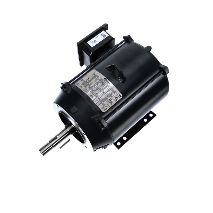Close-Coupled Pump Motor, 5 HP, 3 Ph, 60 Hz, 230/460 V, 1800 RPM, 184JM Frame, ODP
