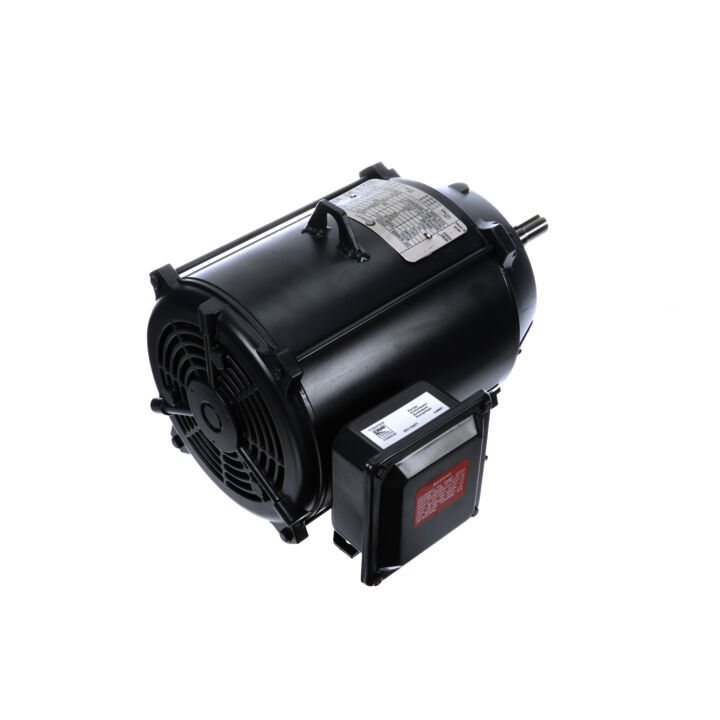 Close-Coupled Pump Motor, 5 HP, 3 Ph, 60 Hz, 230/460 V, 1800 RPM, 184JM Frame, ODP