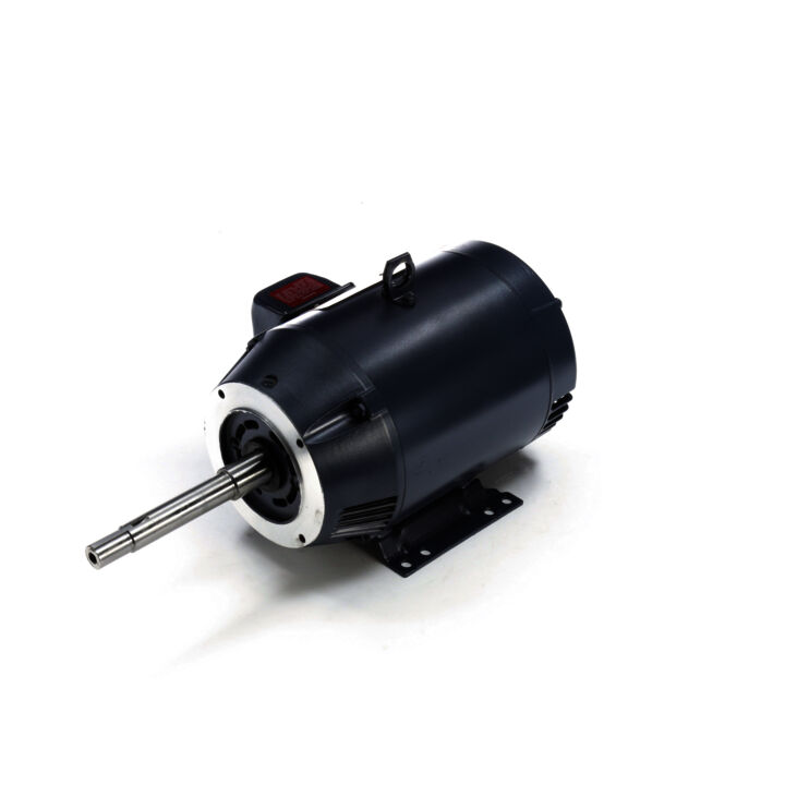 Close-Coupled Pump Motor, 5 HP, 3 Ph, 60 Hz, 208-230/460 V, 1800 RPM, 184JP Frame, ODP