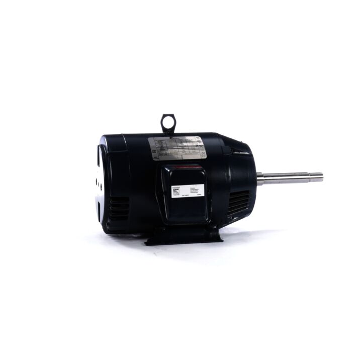 Close-Coupled Pump Motor, 5 HP, 3 Ph, 60 Hz, 575 V, 1800 RPM, 184JP Frame, ODP