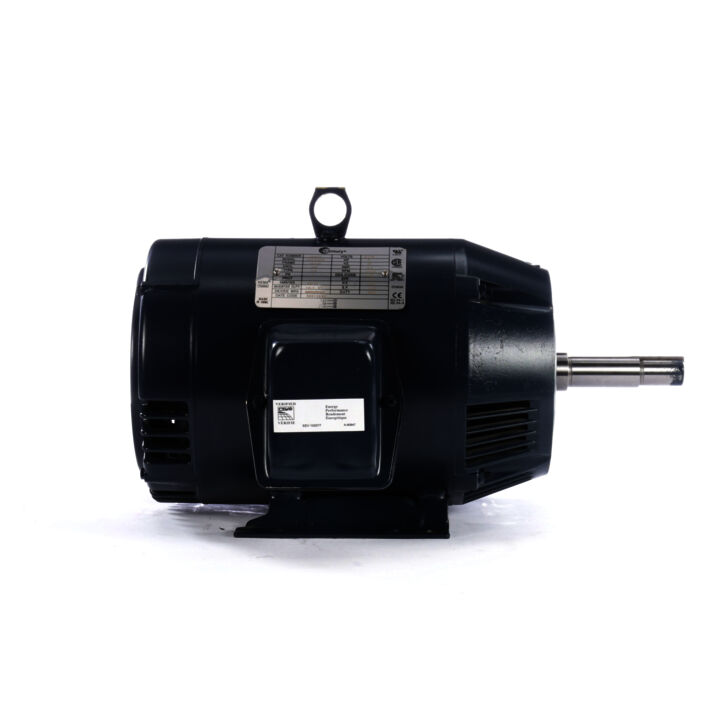 Close-Coupled Pump Motor, 5 HP, 3 Ph, 60 Hz, 575 V, 1800 RPM, 184JM Frame, DP