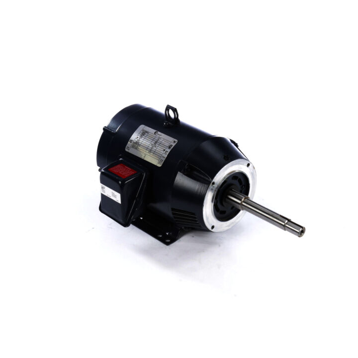 Close-Coupled Pump Motor, 5 HP, 3 Ph, 60 Hz, 575 V, 1800 RPM, 184J Frame, ODP