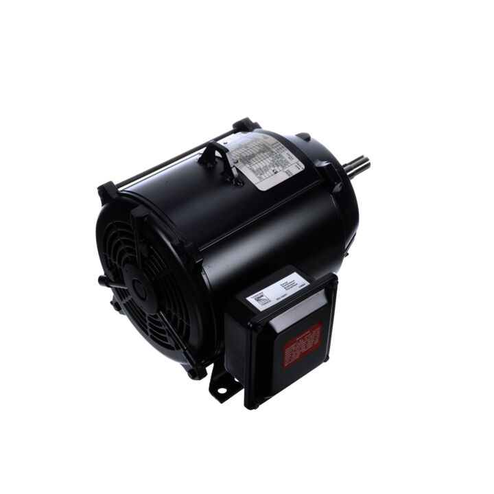 Close-Coupled Pump Motor, 5 HP, 3 Ph, 60 Hz, 230/460 V, 3600 RPM, 182J Frame, ODP