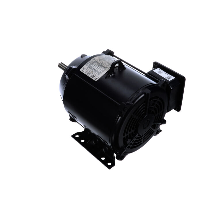 Close-Coupled Pump Motor, 5 HP, 3 Ph, 60 Hz, 230/460 V, 3600 RPM, 182J Frame, ODP