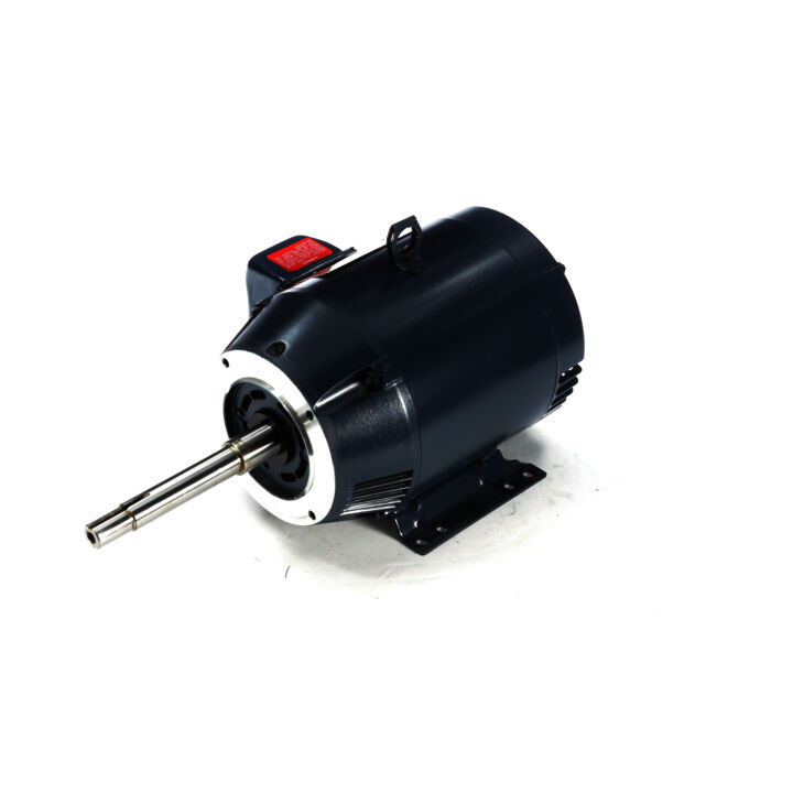 Close-Coupled Pump Motor, 5 HP, 3 Ph, 60 Hz, 208-230/460 V, 3600 RPM, 182JP Frame, ODP